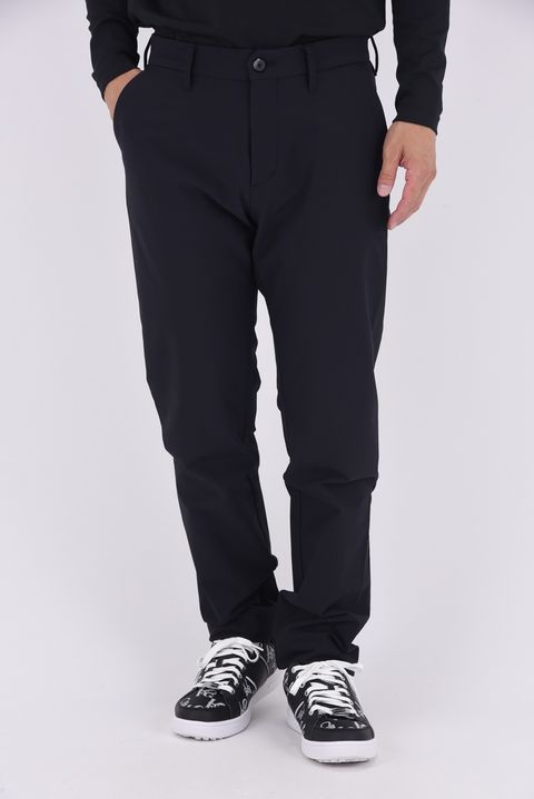 【25AW】 防風裏起毛ロングパンツ (ブラック)
