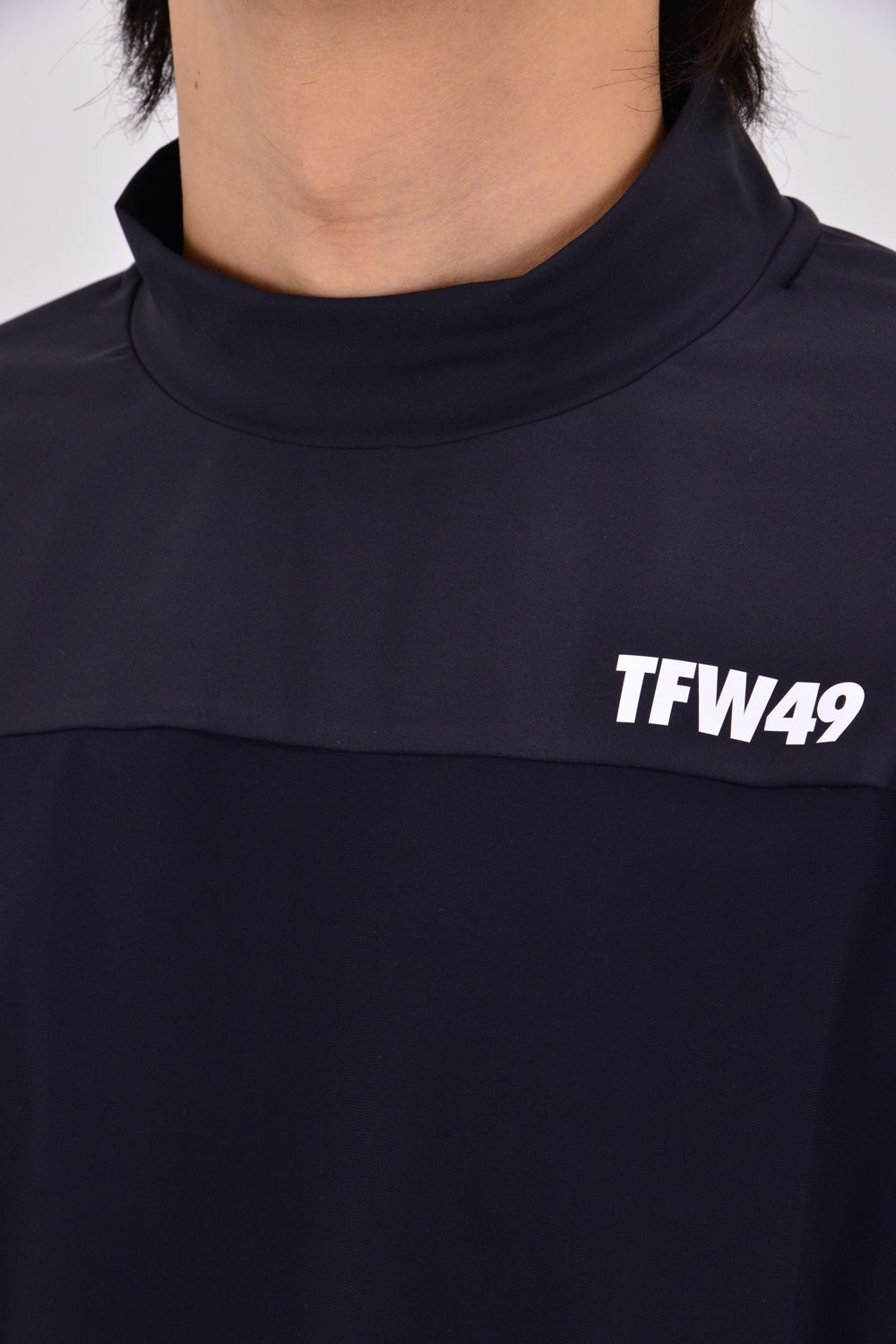 【26SS】 TRAINING MULTI S/S T MOCKNECK / 接触冷感 トリコット素材 モックネックTシャツ (ブラック)