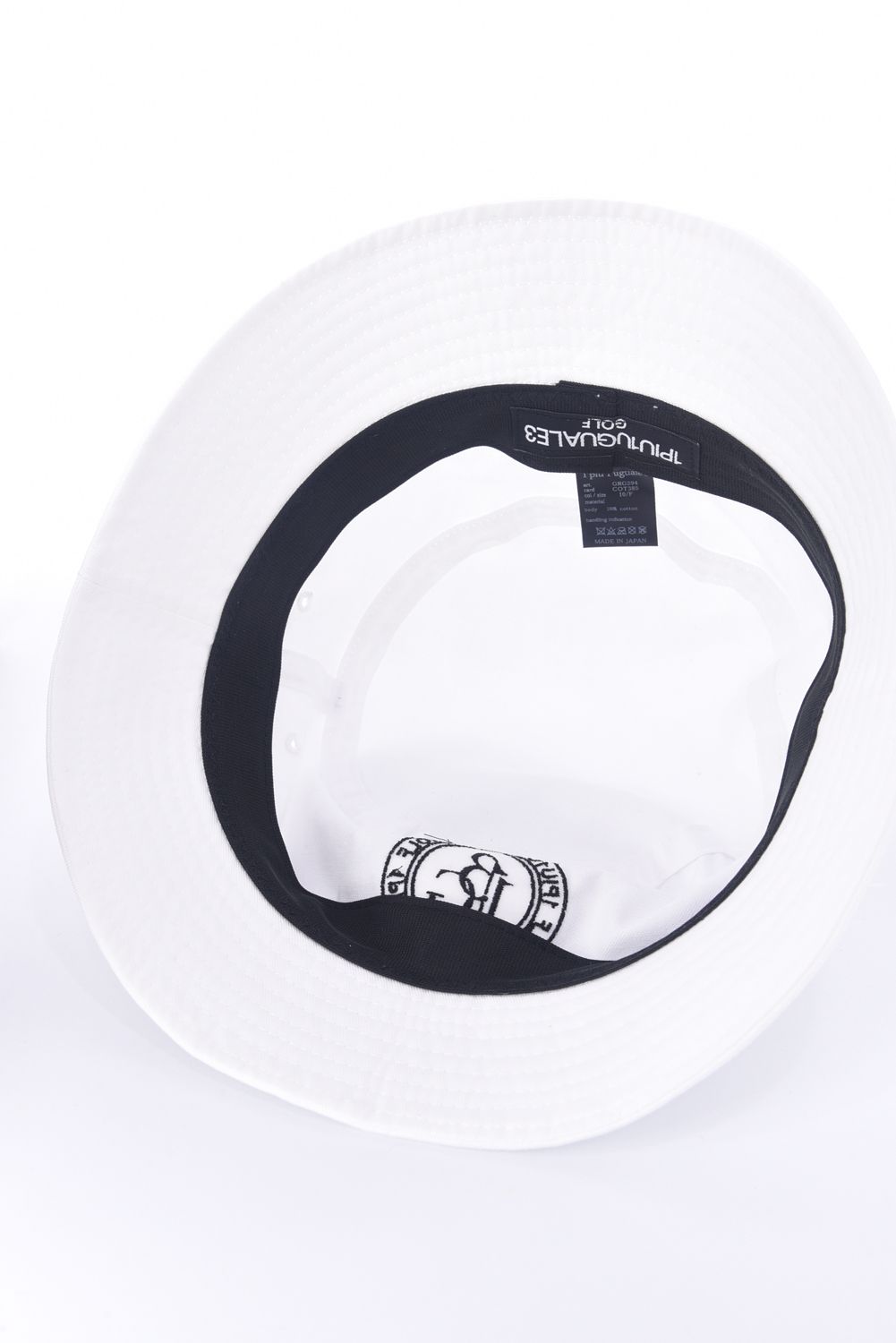 1PIU1UGUALE3 GOLF COTTON CIRCLE BUCKET HAT / 113Gサークルロゴ刺繍 コットン バケット
