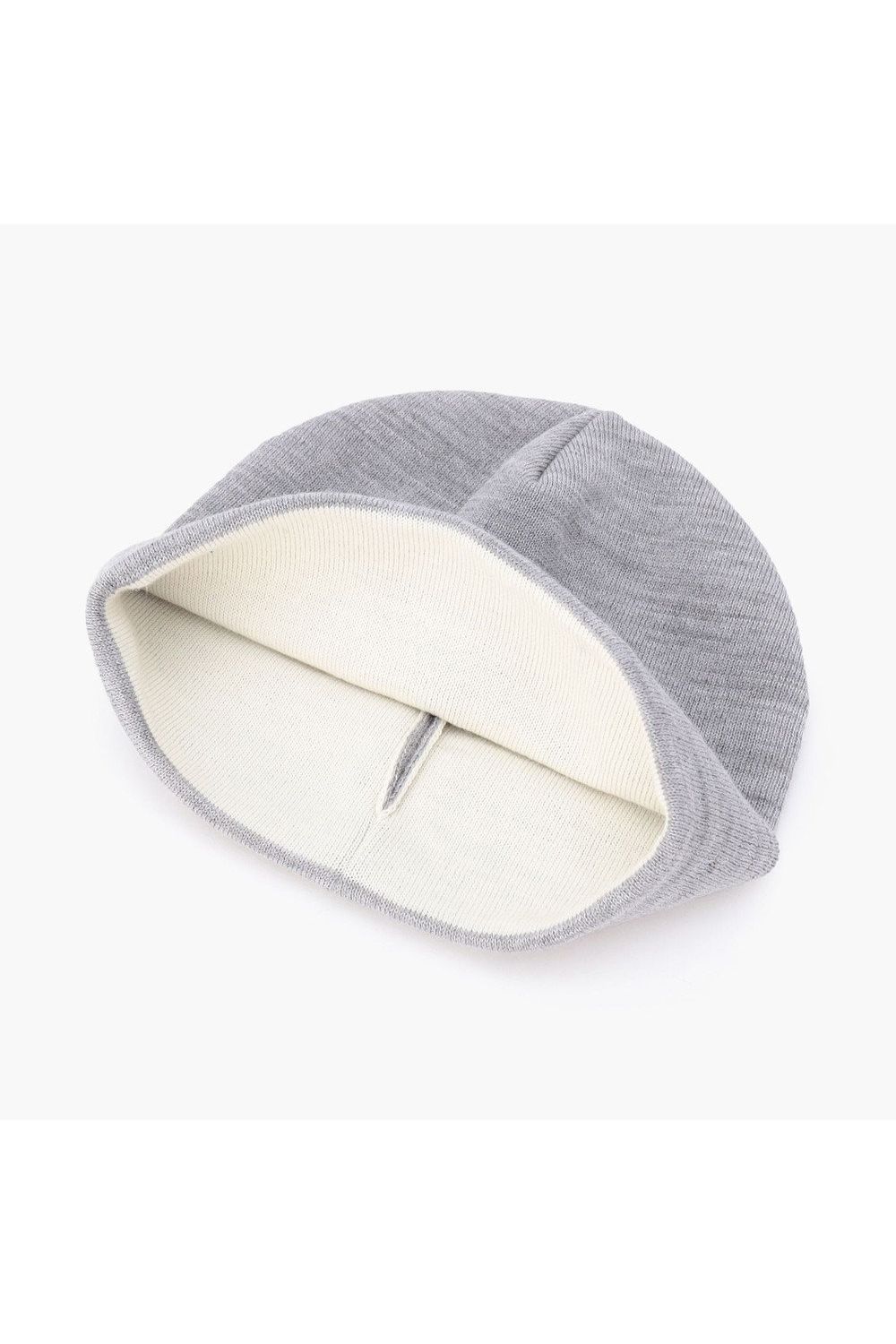 MEN’S WR WOOL LOGO BEANIE / ブランドロゴジャカード ニットビーニー (グレー)