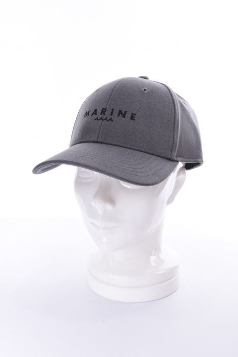 【26AW】 COLLEGE LETTERING CAP / ブランドロゴ刺繍 キャップ (グレー)