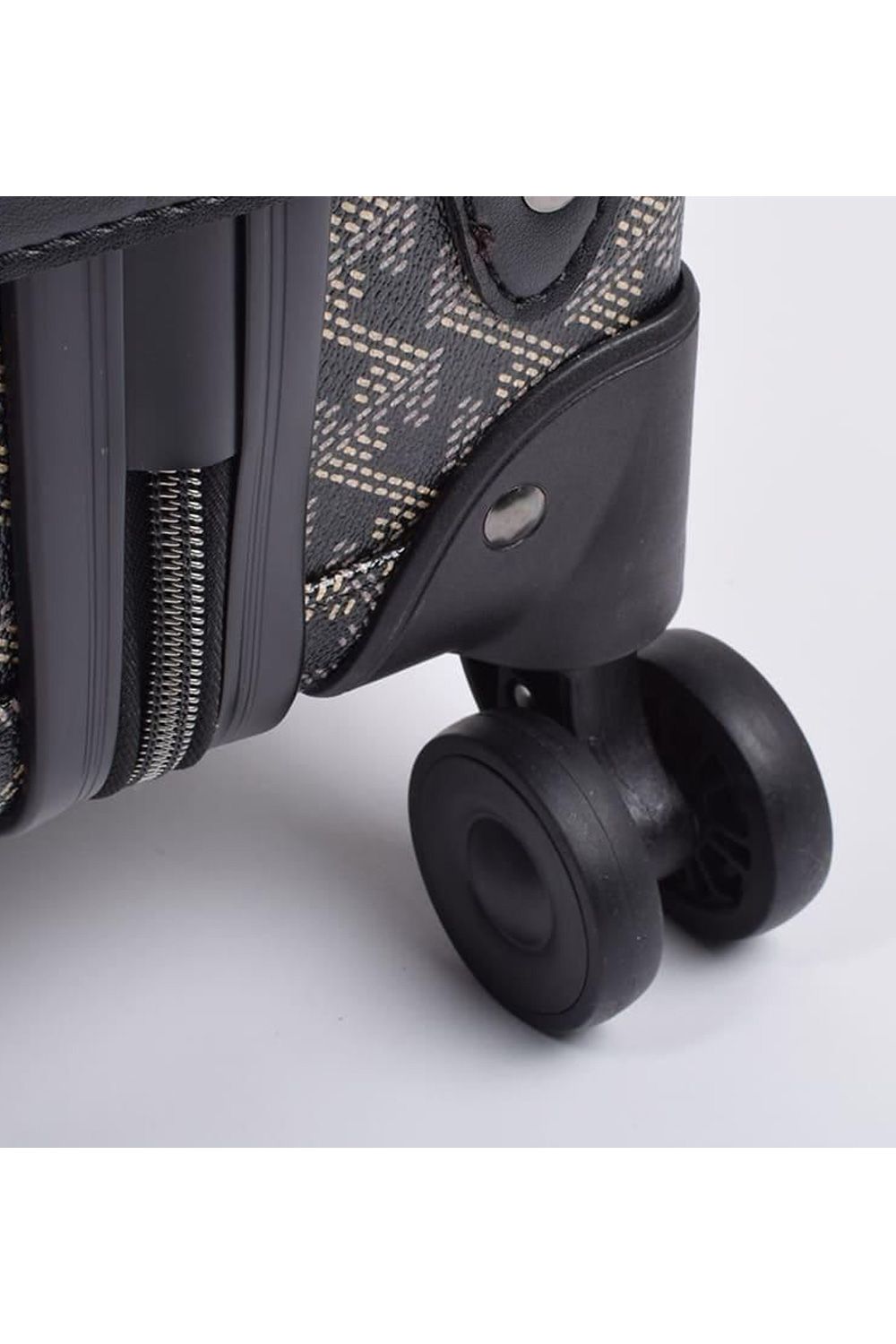 【銀行振込・代金引換不可】【返品・交換不可】 GALAPAGO No.2 (ガラパゴ) / ブランドオリジナルテキスタイル キャリーバッグ （ダークブラック）*