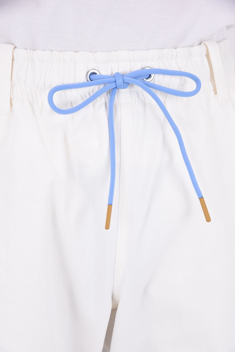 【26SS】 SOVEREIGN UTILITY TWILL SHORTS / ポリエステルツイル ブラックレターフォントロゴ ショートパンツ (ホワイト)