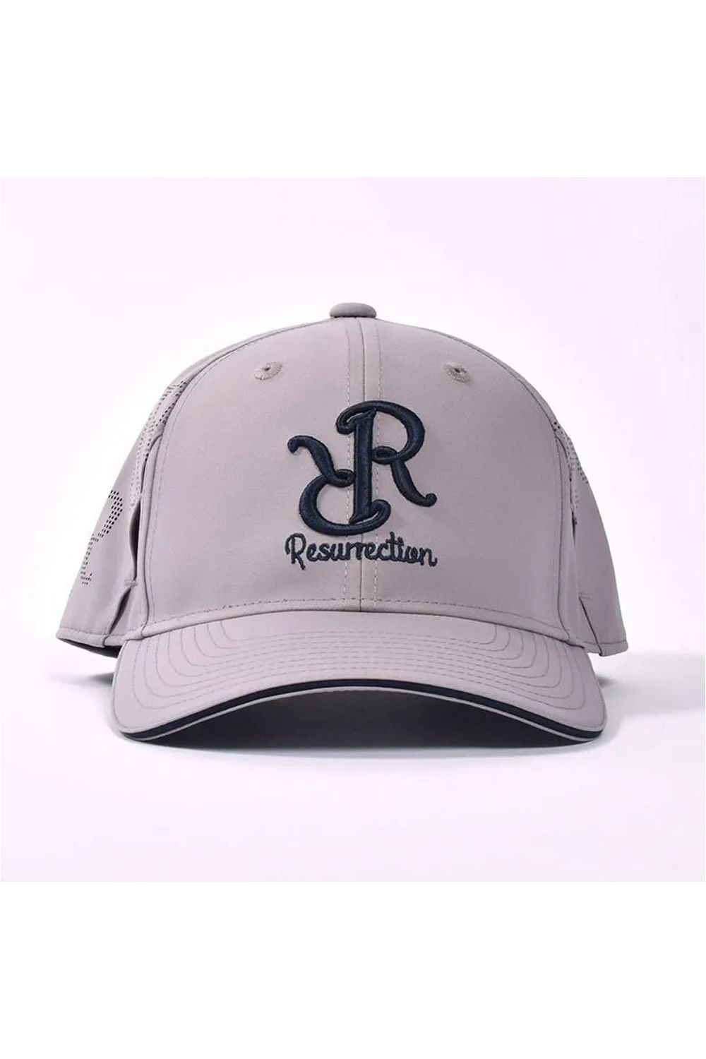 【26SS】 PUNCHING MESH CAP / RRロゴパンチング サングラススリット入り メッシュキャップ (グレー)