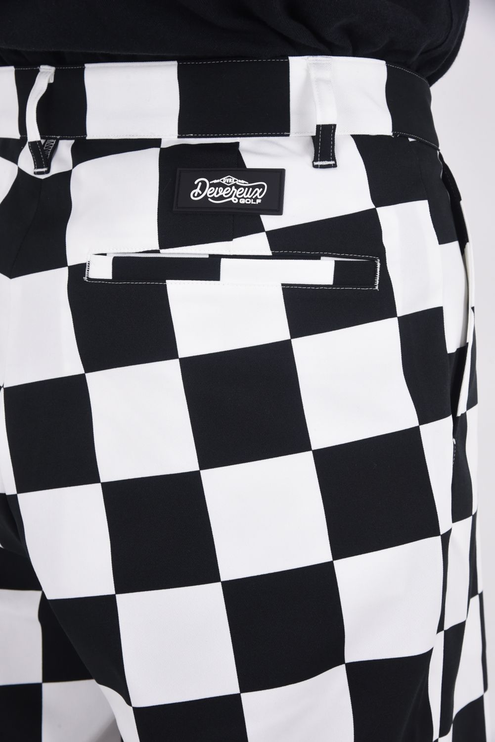 【26SS】 DVG CHECK MATE HALF PANTS / チェッカー ショートパンツ (ブラック)