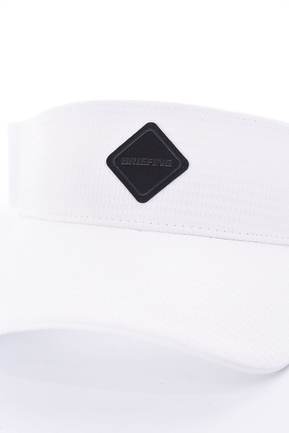 【26SS】 MEN’S SEERSUCKER VISOR / シアサッカー ダイヤモンドロゴ サンバイザー (ホワイト)