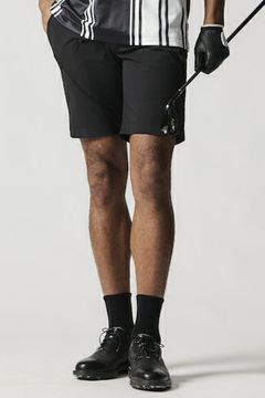 【25SS】 113 GOLF SHORT PANTS / 2WAYストレッチ ナイロンポリウレタン ショートパンツ （ブラック）