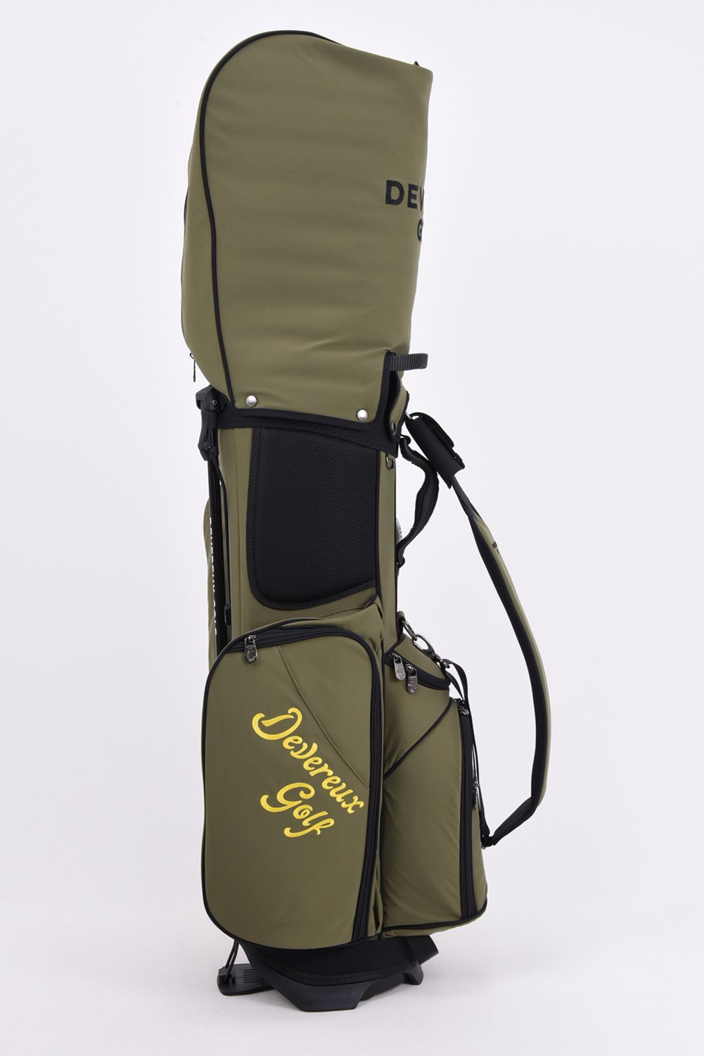 【26AW】 PIONEER TOWN Logo Assorted CADDIE BAG / ロゴアソート スタンドタイプ キャディバッグ (オリーブ)