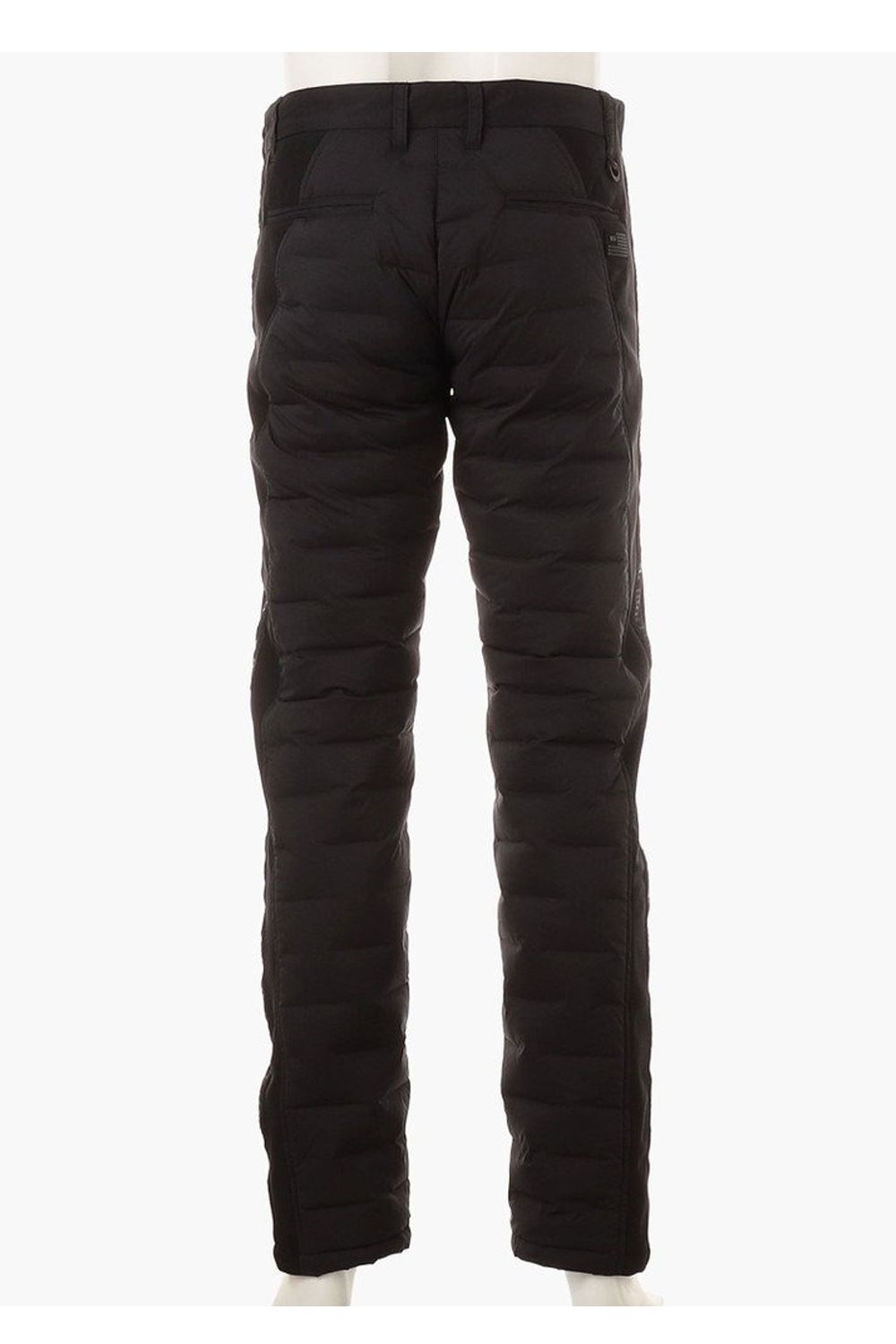 【25AW】 MEN'S HYBRID DOWN PANTS / ストレッチタフタ ダイヤモンドロゴ ハイブリッドダウンパンツ (ブラック)