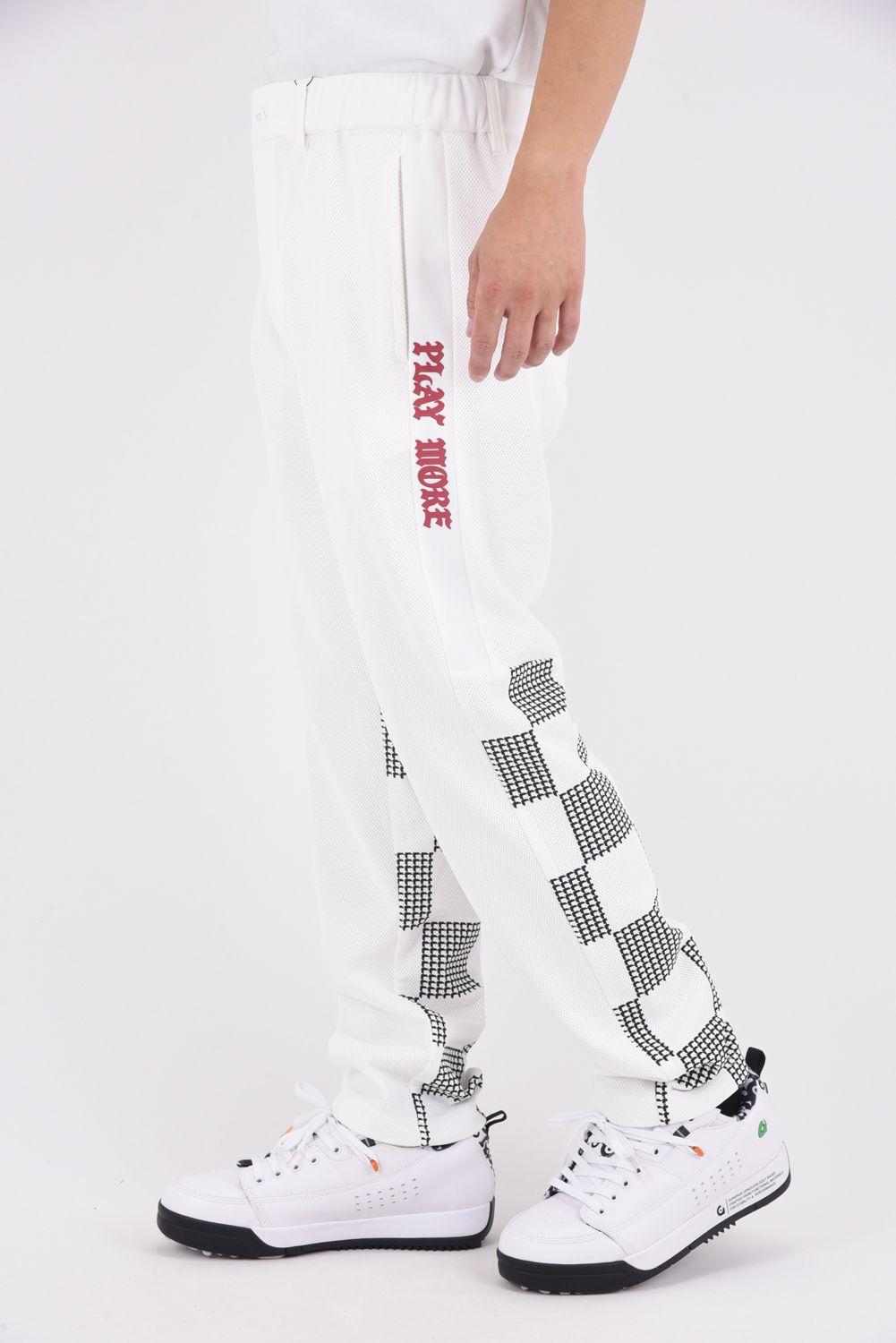 【25AW】 Back9 Runclub Bottom / ロングパンツ (ホワイト)