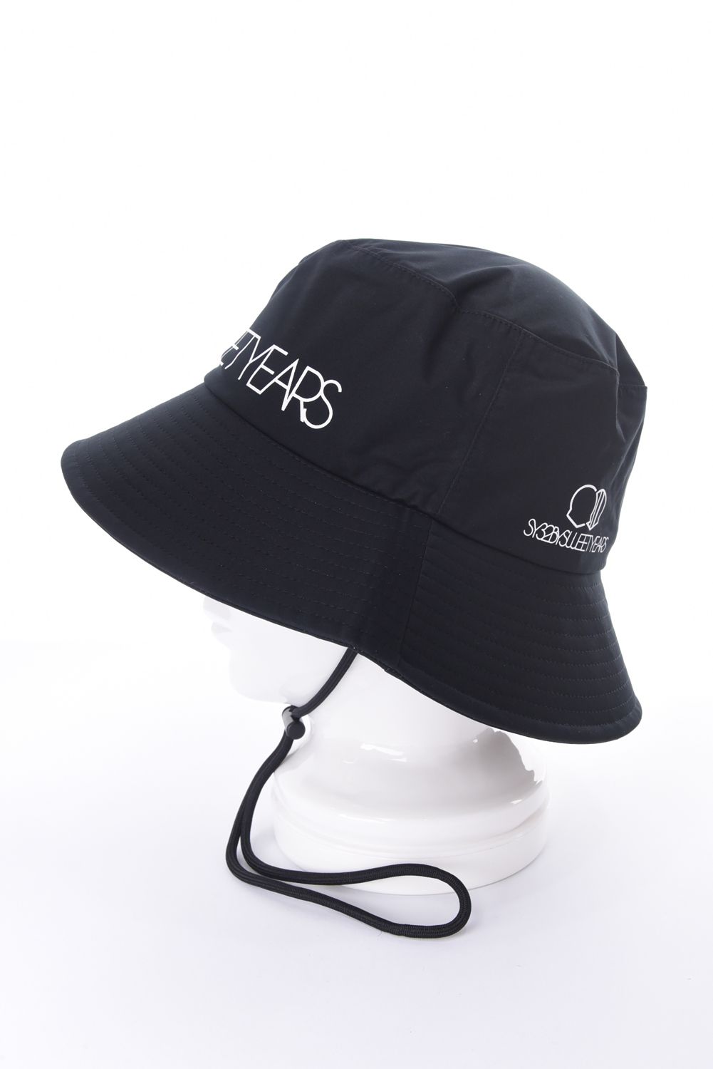 【26SS】 RAIN HAT / レイン バケットハット (ブラック)