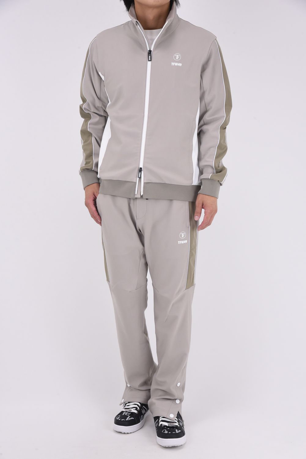 【25AW】 SPORTY TRACK PANTS / スポーティー トラック パンツ (ベージュ)