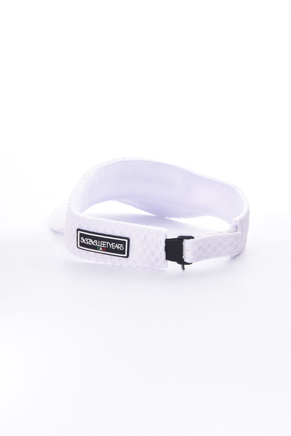 【26SS】 MESH EMB SUN VISOR / メッシュ ロゴ刺繡 サンバイザー (ホワイト)