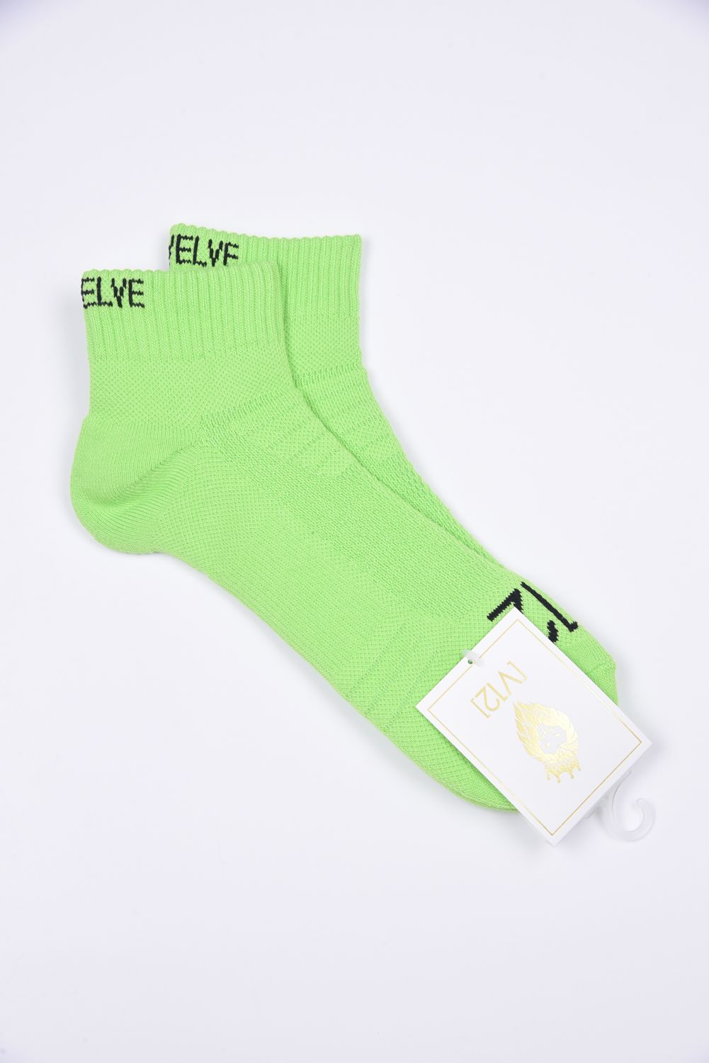 【26SS】 DOUBLE LOGO SOCKS / ダブルロゴ ソックス (グリーン)