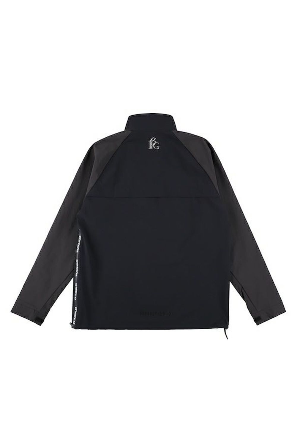 【2025AW】 WATER REPELLENT BLOUSON / バイカラー 撥水加工 ブルゾン (ブラック/チャコール)