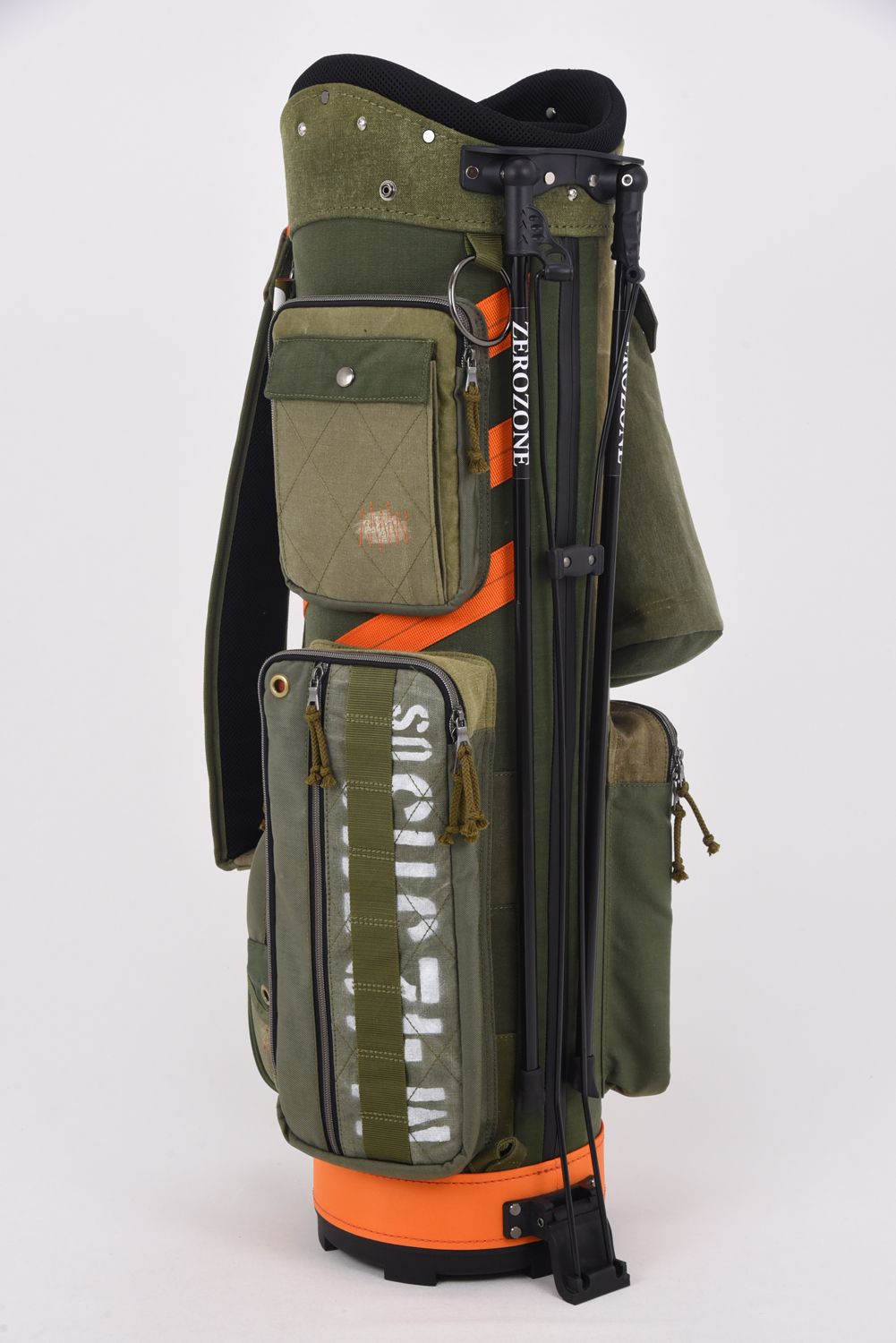 【銀行振込・代金引換不可】【返品・交換不可】 ミリタリーマテリアル スタンド キャディバッグ