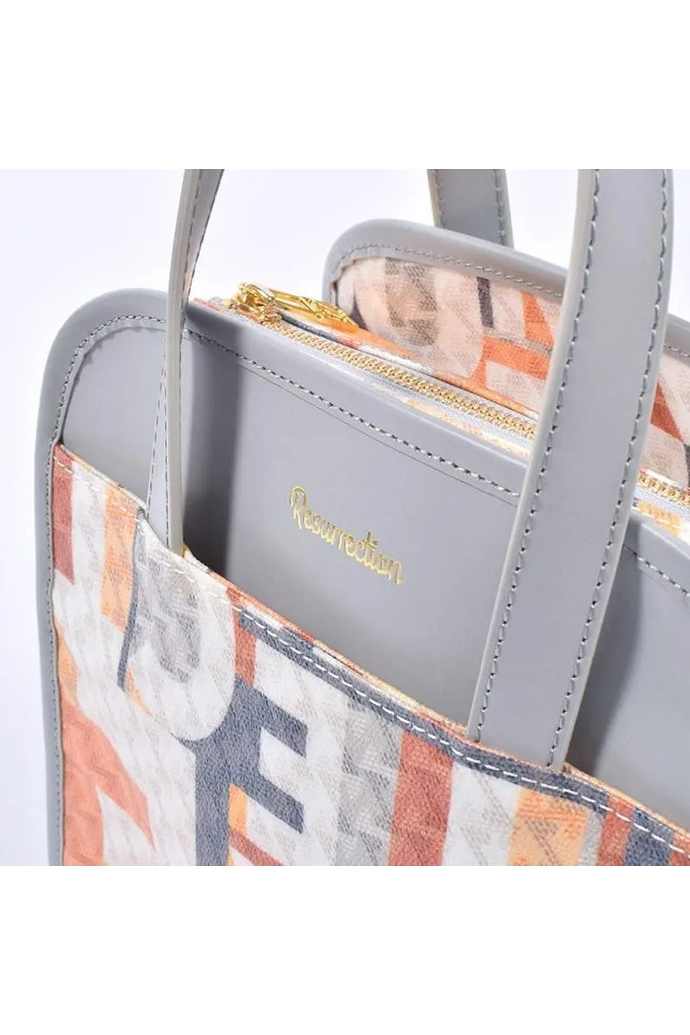 【26SS】 LANIUS TETRA (ラニウス テトラ) / ブランドオリジナルテキスタイル スリム カートバッグ (デイタイムジャンクション)*