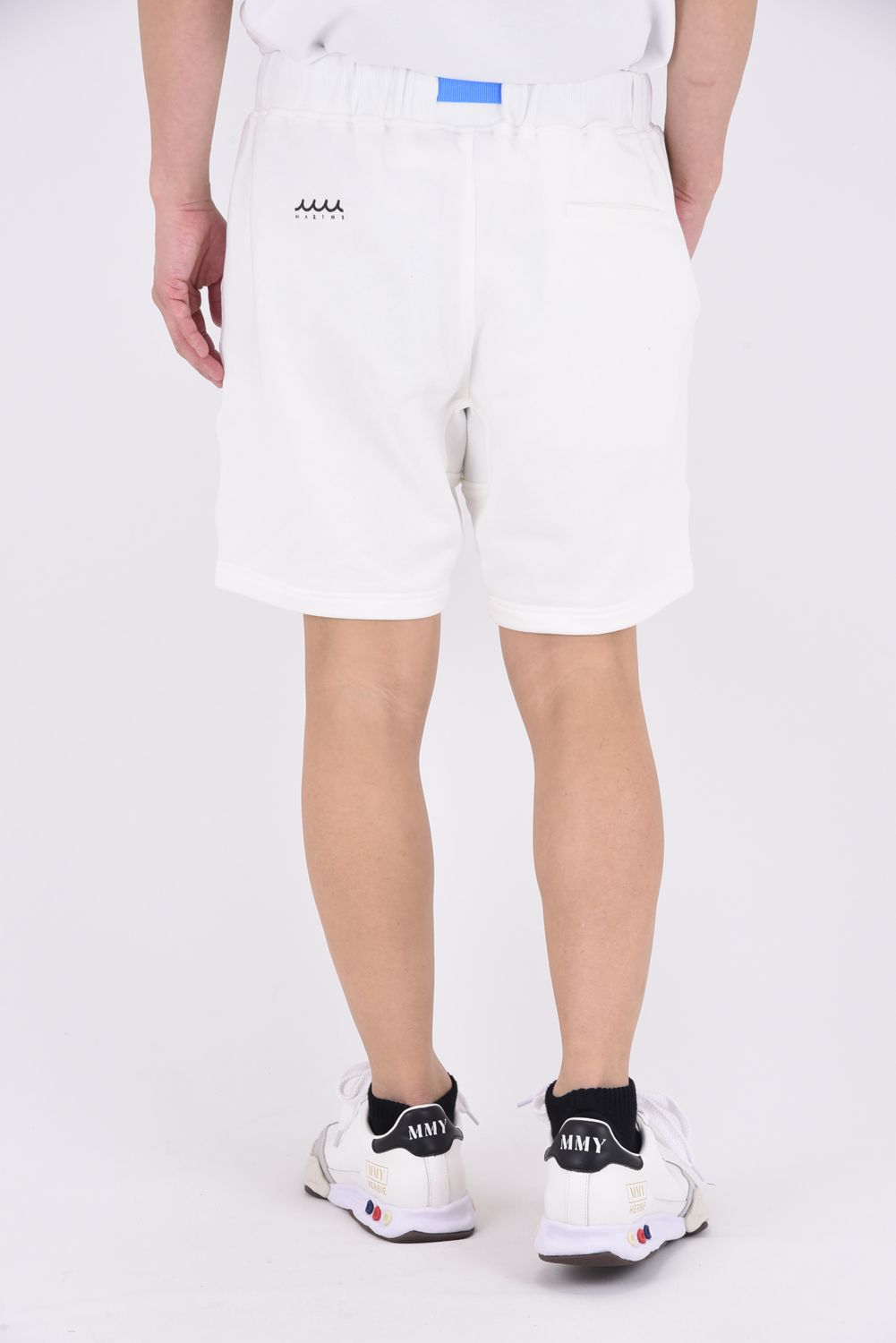 muta - 【25SS】 SWEAT SHORT PANTS / 刺繍ロゴ ウェビング