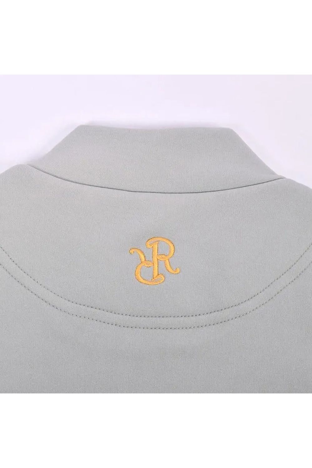 【25AW】【レディース】 WARM INNER MOCK NECK / 裏起毛 ブランドロゴ刺繍 モックネックシャツ (グレー)*