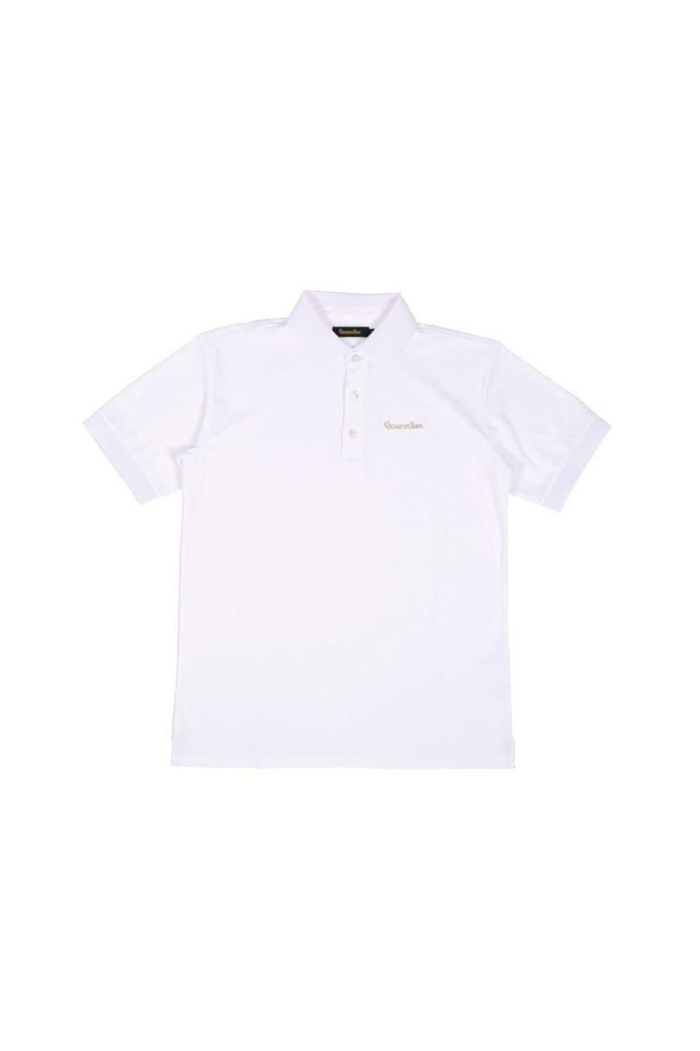 【25SS】 MENS GM JACQUARD POLO / オリジナルテキスタイルジャガード ポロシャツ (ホワイト)