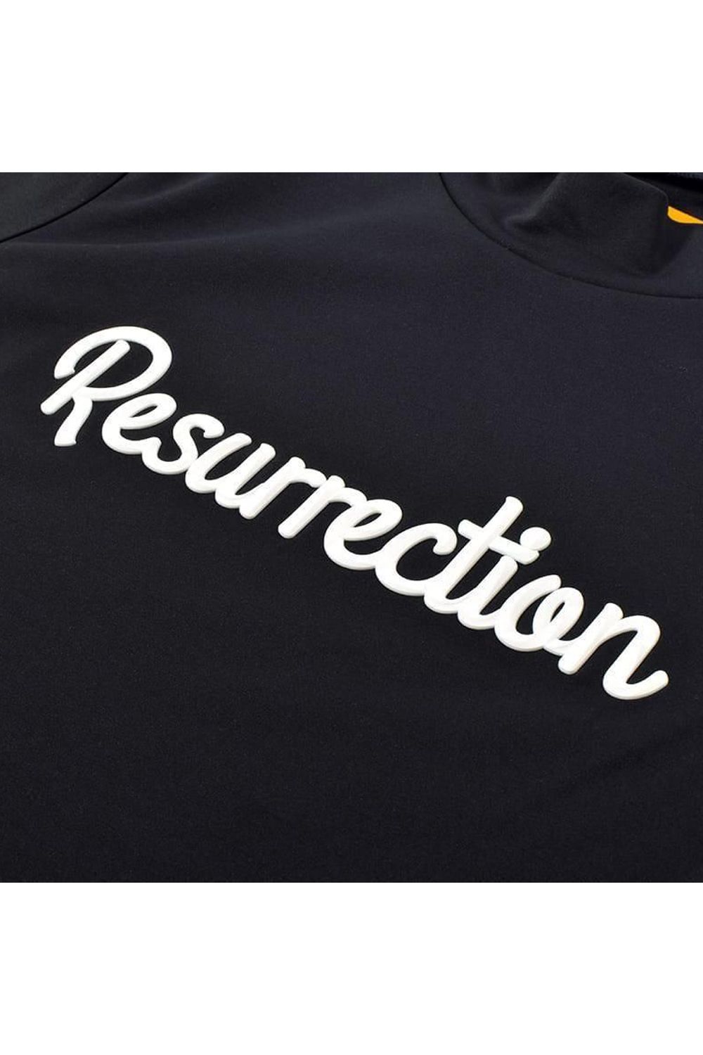 【26SS】【レディース】 SILICON LOGO MOCK NECK / モノトーンシリーズ 3Dシリコンロゴ モックネックTシャツ (ブラック)*