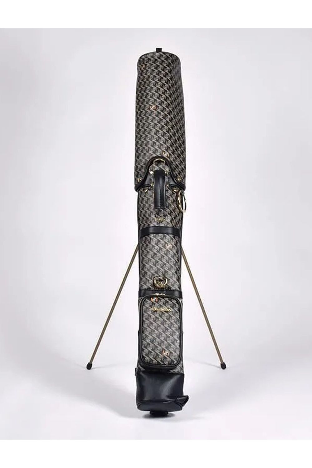 【26SS】【銀行振込・代金引換不可】【返品・交換不可】 ARDEA (アルデア) / ブランドオリジナルテキスタイル セルフスタンドバッグ (ダークブラック)*