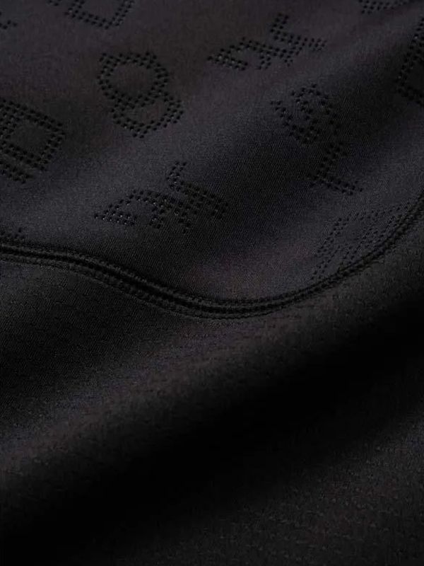 【26AW】【レディース】 DOUBLE MESH KNIT SKIRT / メッシュジャカード ダンボールニット スカート (ブラック)*