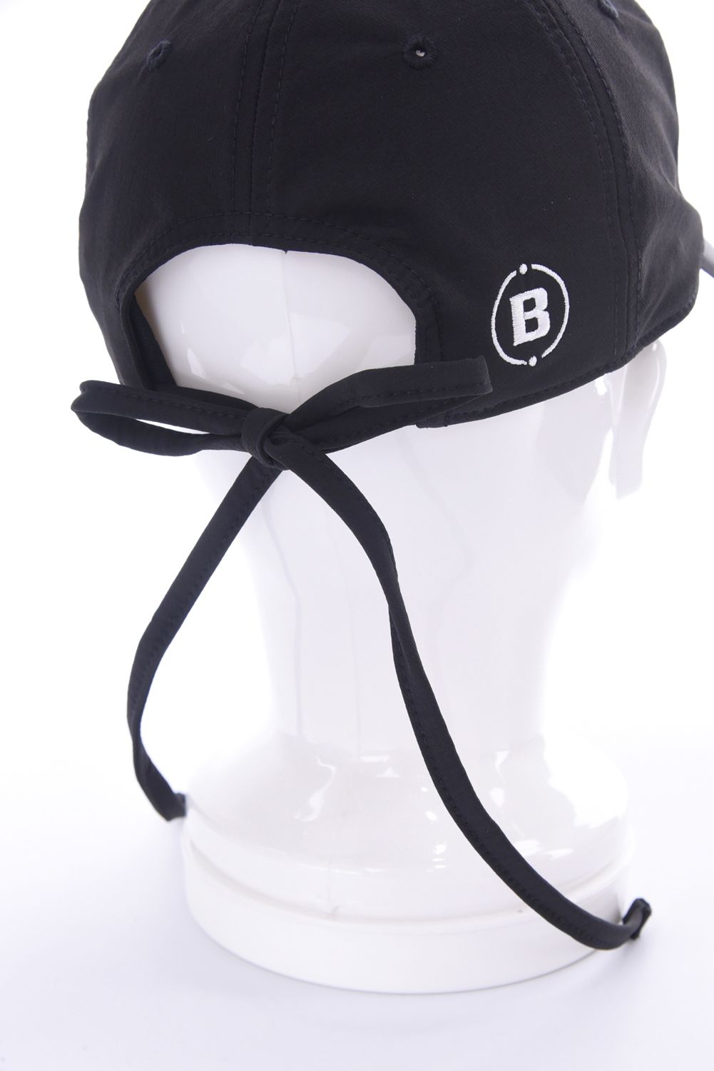 【26SS】【レディース】 WOMEN’S SMALL LOGO RIBBON CAP / ブランドロゴ バックリボン キャップ (ブラック)