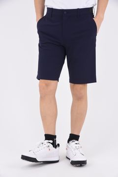 MENS LOGO ELASTIC SHORT PANTS / ロゴ エラスティック ショートパンツ (ネイビー)