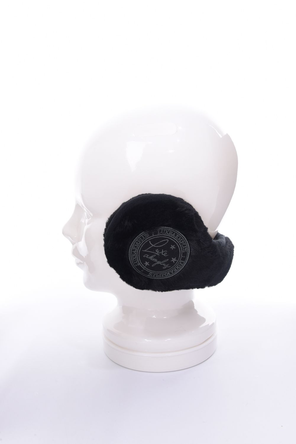 EAR MUFFLER / メタルロゴ イヤーマフ ブラック