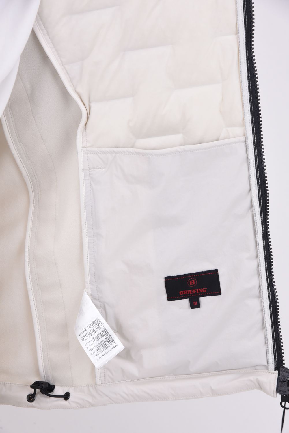 BRIEFING - MS HYBRID DOWN PARKA / ブランドロゴ ハイブリッド