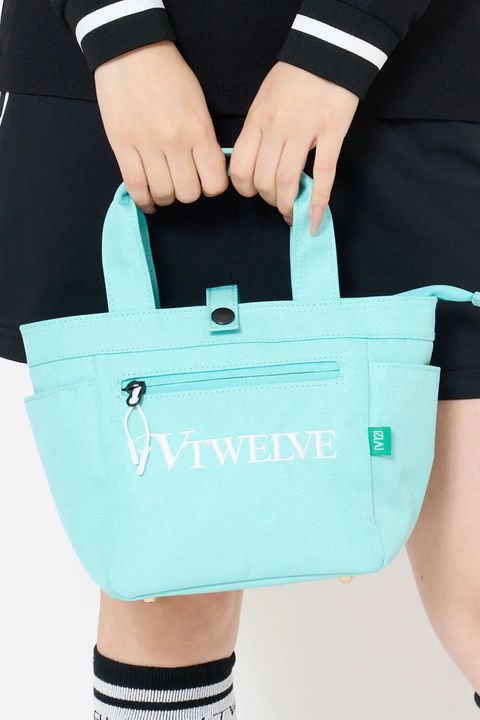 【26AW】 AWA CART BAG / ブランドロゴ カートバッグ (ターコイズ)