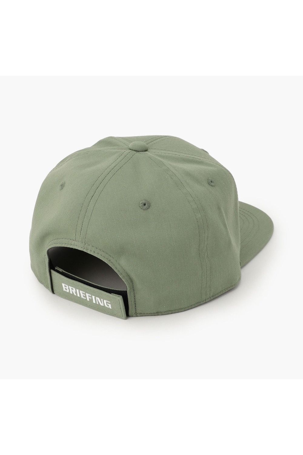 【26SS】 MEN’S BASIC FLAT VISOR CAP / ベーシック ブランドロゴ フラットキャップ (セージグリーン)