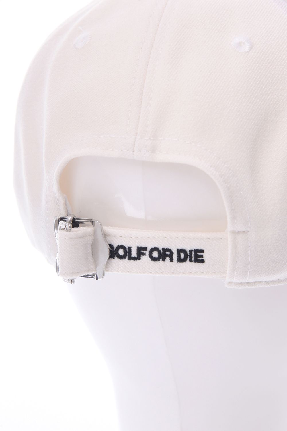 SPECTRA WOOLY 6P CAP / ブランクスカル3Dロゴ刺繍 ベースボールキャップ (ホワイト)