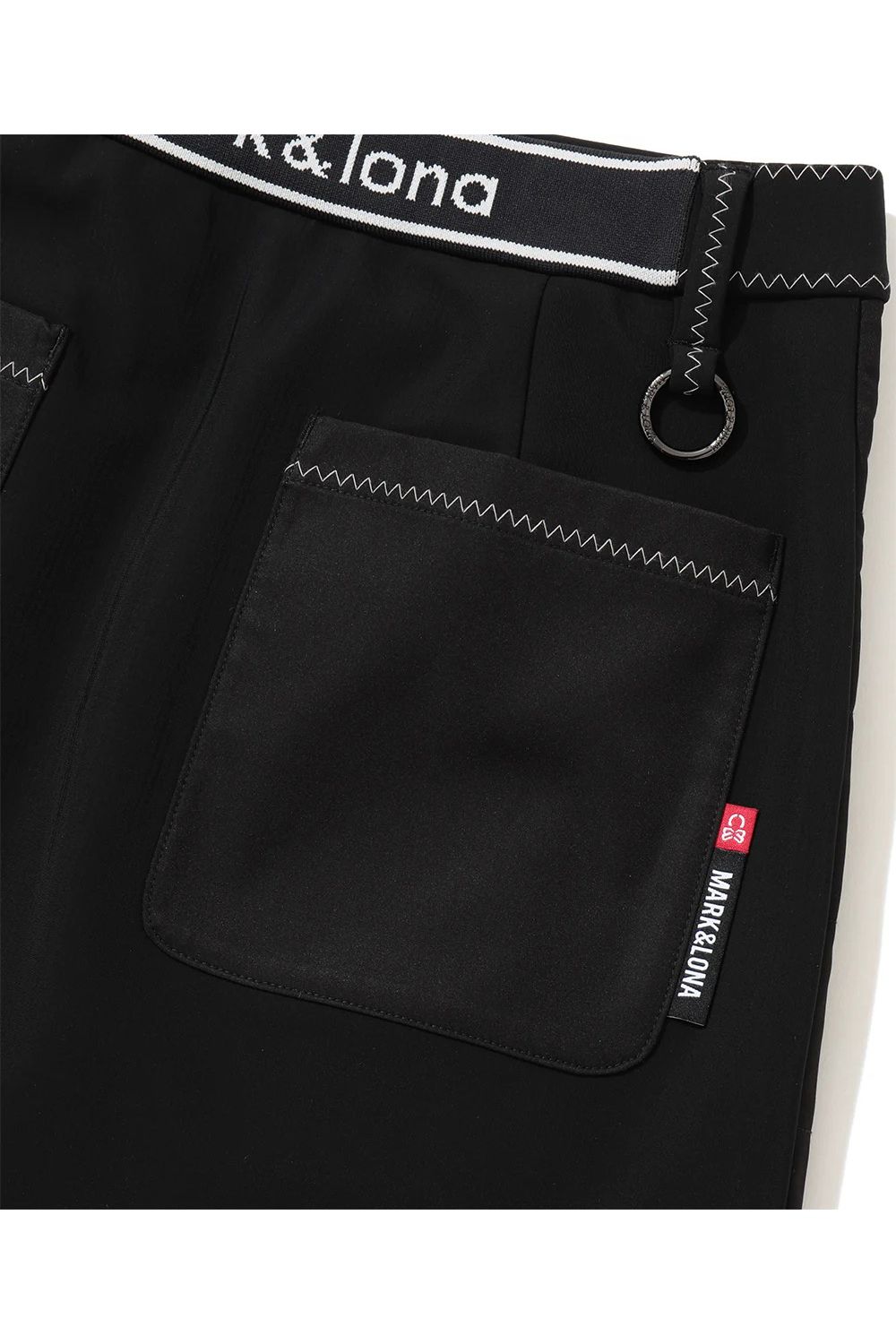 【26AW】【レディース】 ÉLAN HYBRID SKIRT / ボンディング素材&中綿素材 ハイブリッドスカート (インナーパンツ無し) (ブラック)