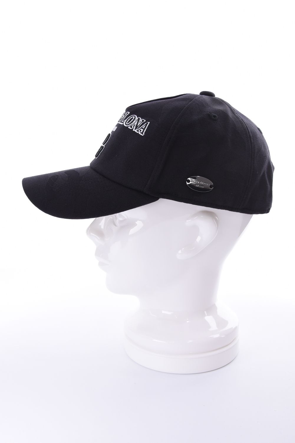 【26AW】 MERCURY CAMO STRETCH CAP / シグネチャーカモ ブランドロゴ刺繍 ストレッチキャップ (ブラック)