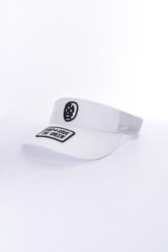 LUCHA MESH VISOR / マスクマン刺繍 メッシュサンバイザー ホワイト