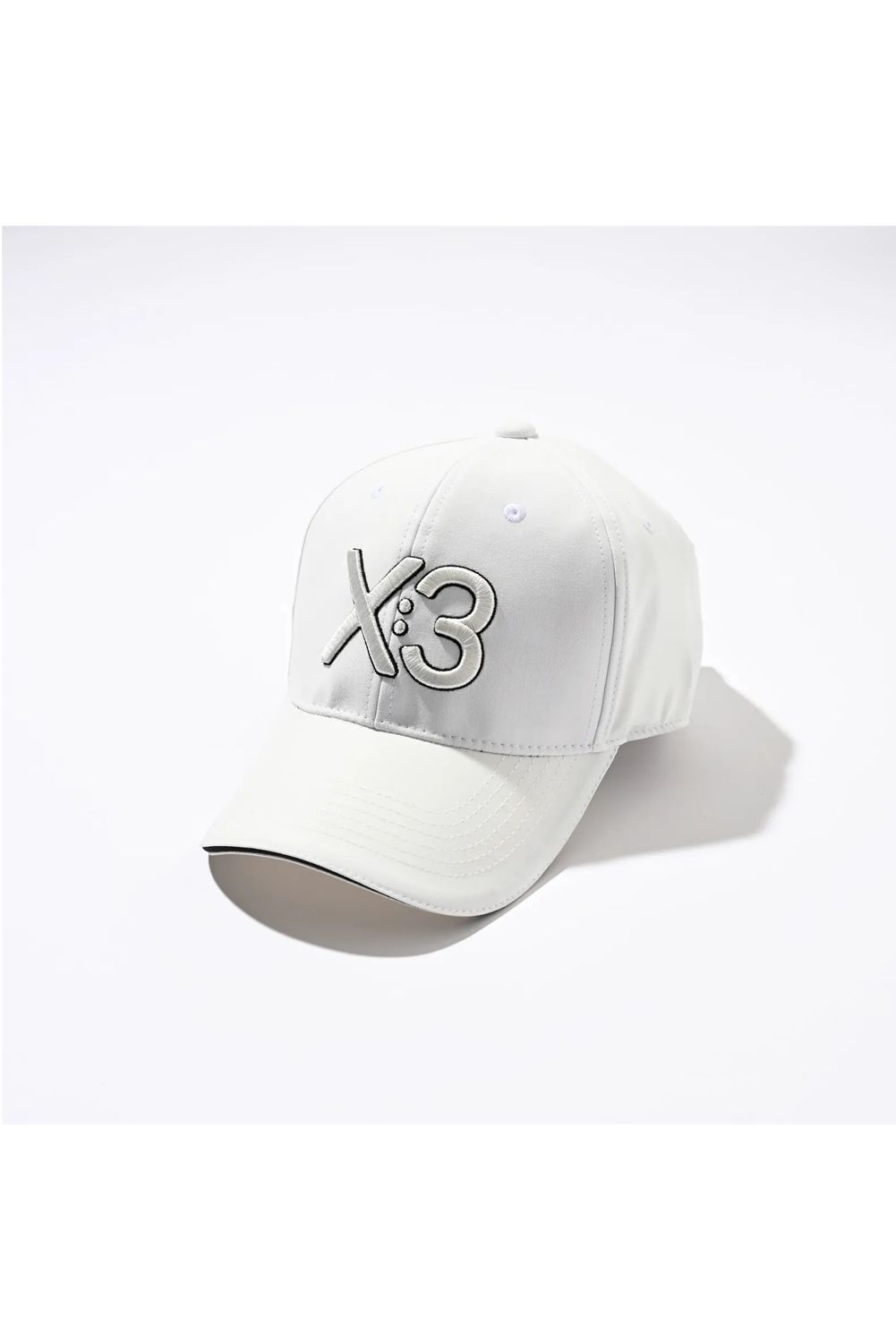 【26AW】 KIX3 LOGO CAP / 3D刺繍ロゴ キャップ (ホワイト)