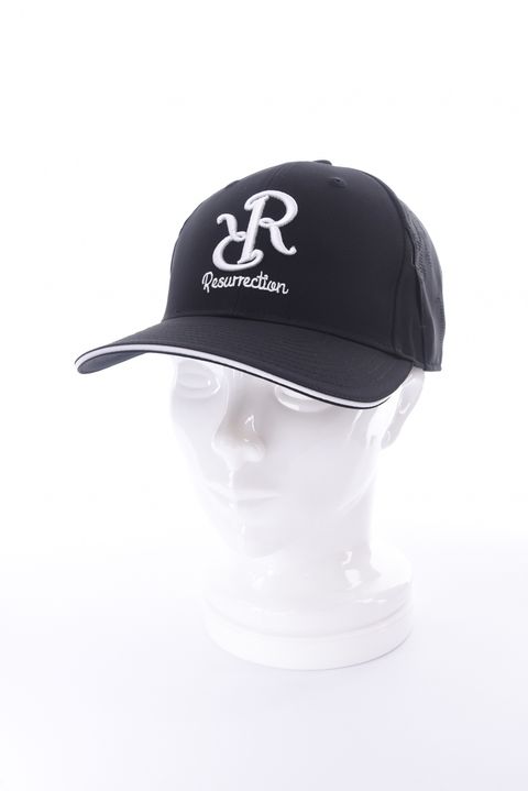 【26SS】 PUNCHING MESH CAP / RRロゴパンチング サングラススリット入り メッシュキャップ (ブラック)