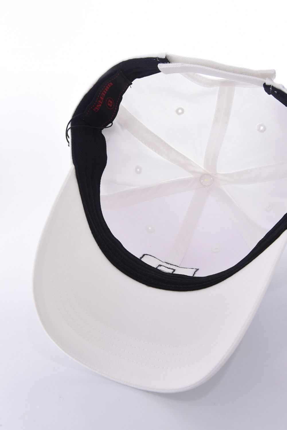 【26SS】 MEN’S INITIAL CAP / ブランドイニシャル刺繍 キャップ (ホワイト)