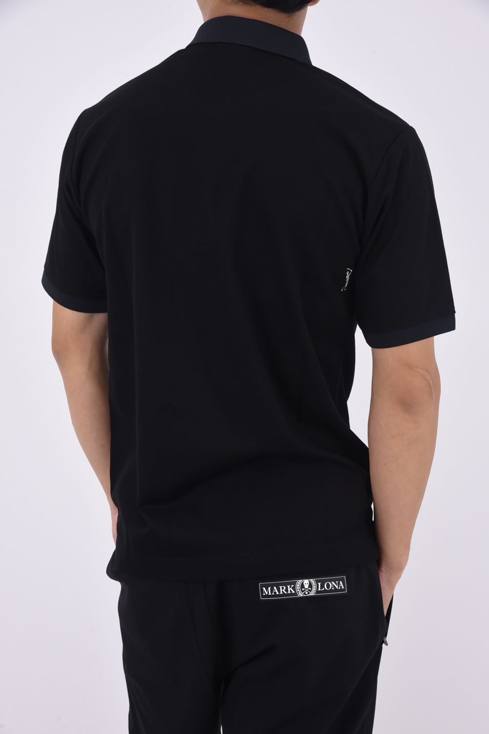 GARDA POLO / ブランクスカルワッペン ポロシャツ (ブラック)