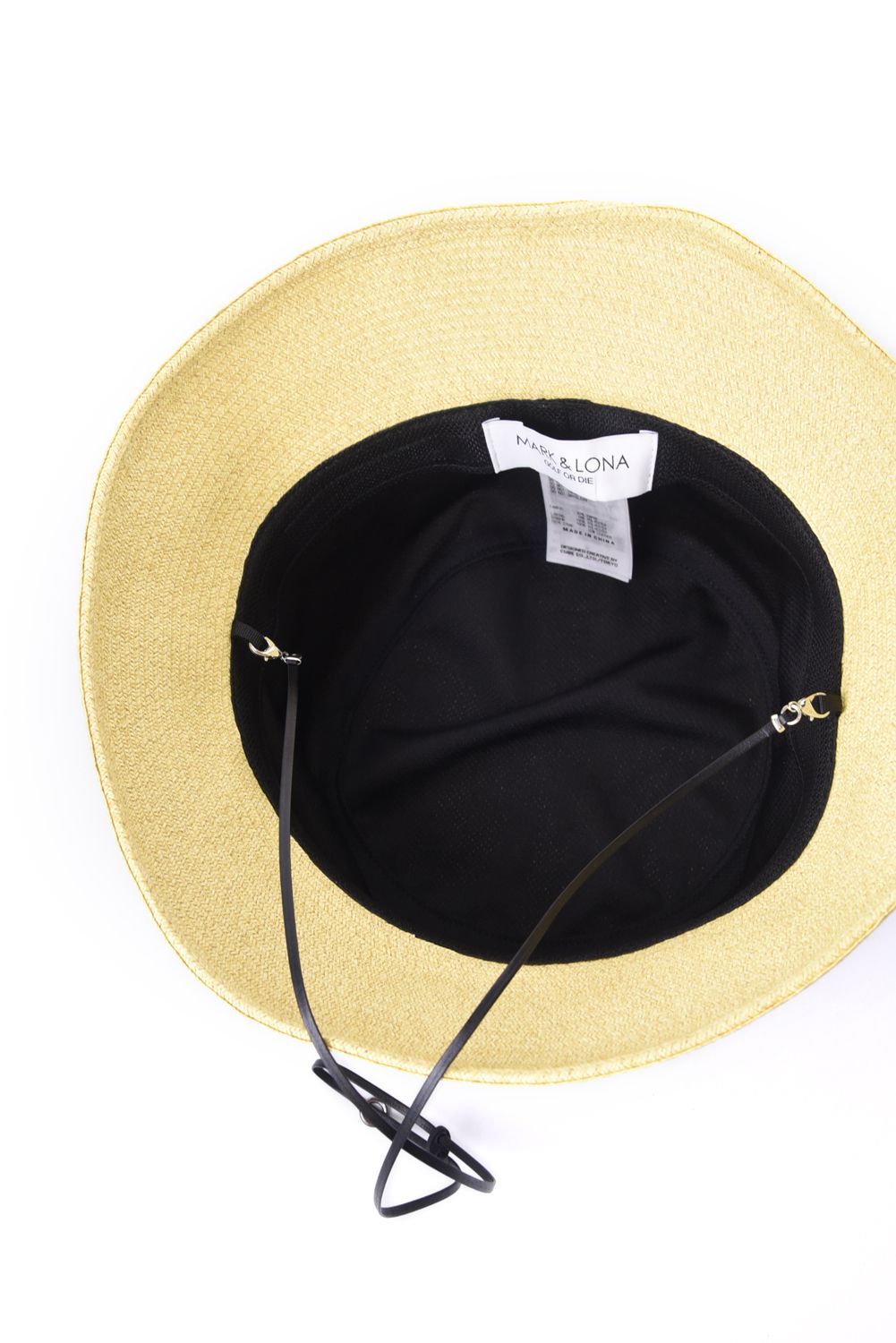 【26SS】 MIRAGE RAFFIA HAT / ラフィア調ペーパー素材 リゾートライク バケットハット (ナチュラル)