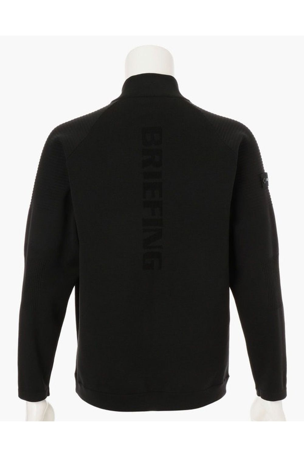 【25AW】 MEN'S WR KNIT BLOUSON / 超撥水糸 ハイネックニットブルゾン (ブラック)