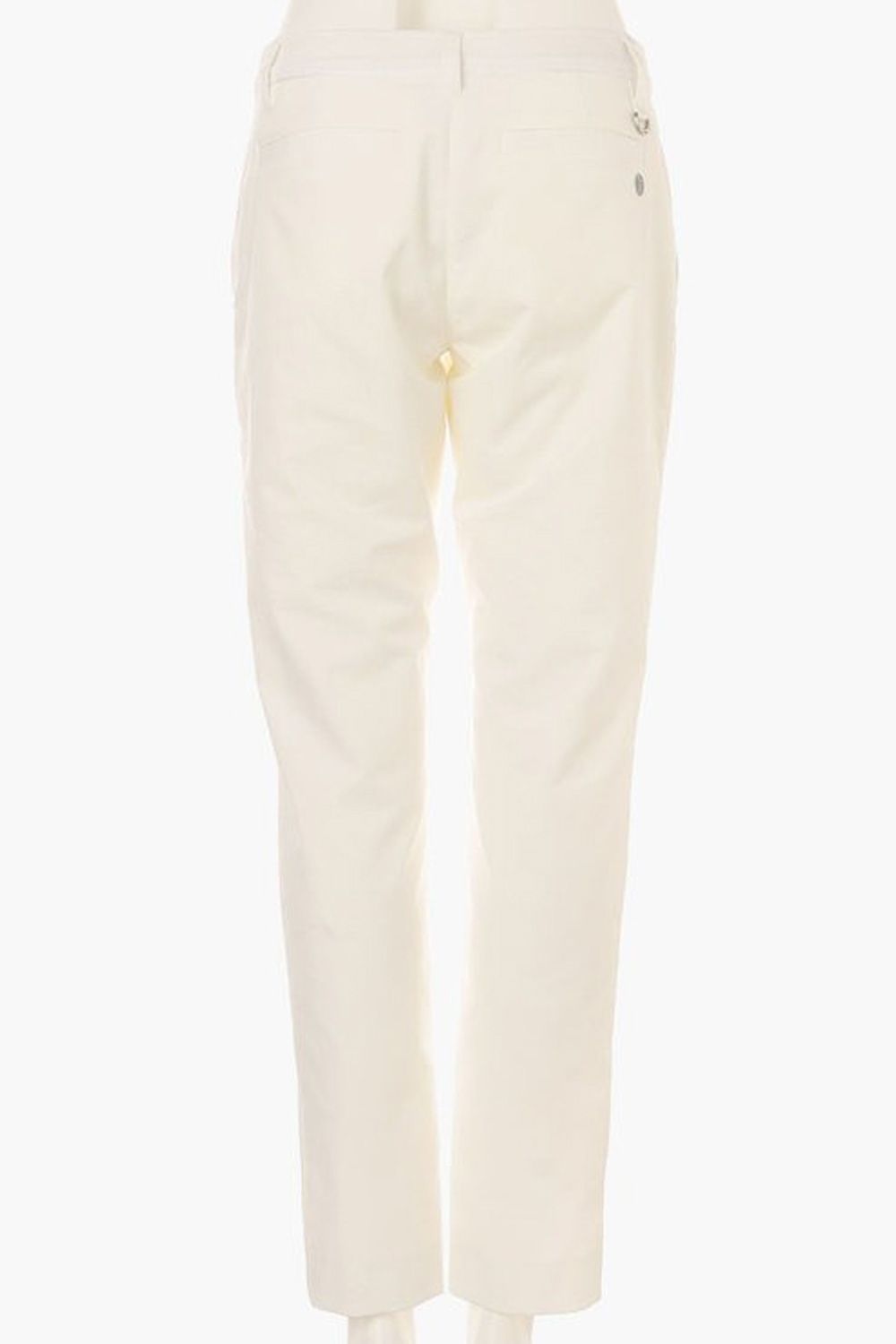 【25AW】【レディース】WS WR STRETCH CENTER STITCH SLIT PANTS / ストレッチパンツ (ホワイト)