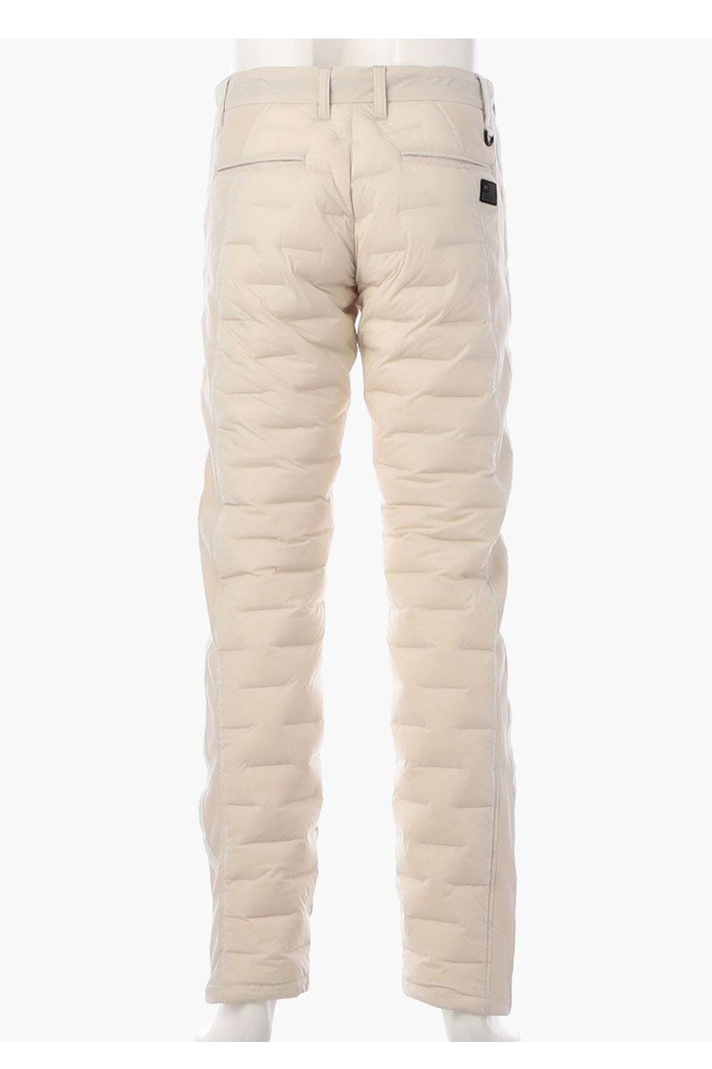 【25AW】 MEN'S HYBRID DOWN PANTS / ストレッチタフタ ダイヤモンドロゴ ハイブリッドダウンパンツ (ベージュ)