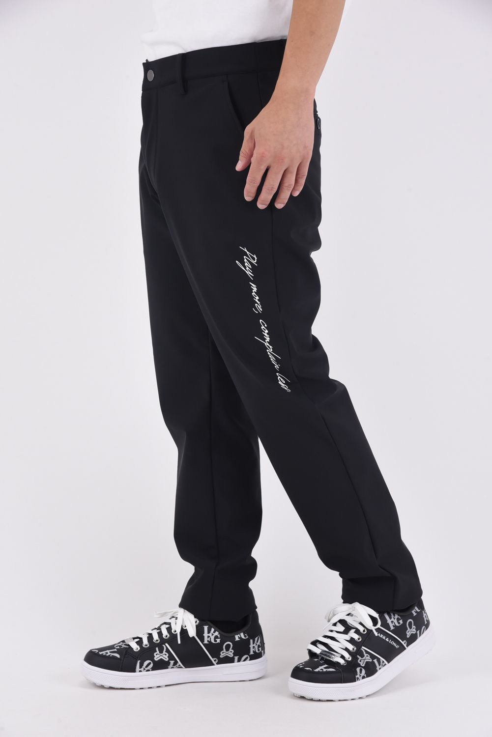 【25AW】 VALLEY 3層 フリース ボトム (ブラック)