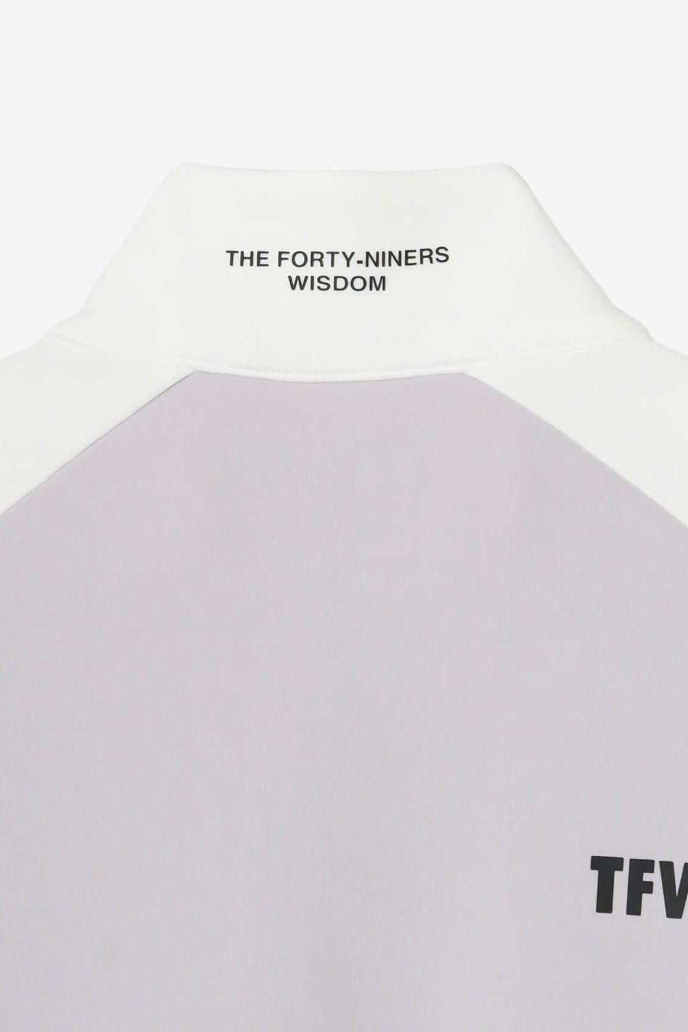 MOCK NECK HALF ZIP / ハーフジップ モックネック (ホワイト)