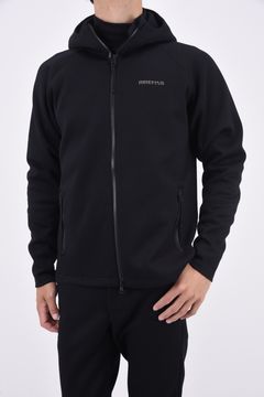 【秋冬仕様】 MENS WARM 3D LOGO PARKA / 3Dロゴ ラグランスリーブ ダンボールニット ウォーム パーカー ブラック