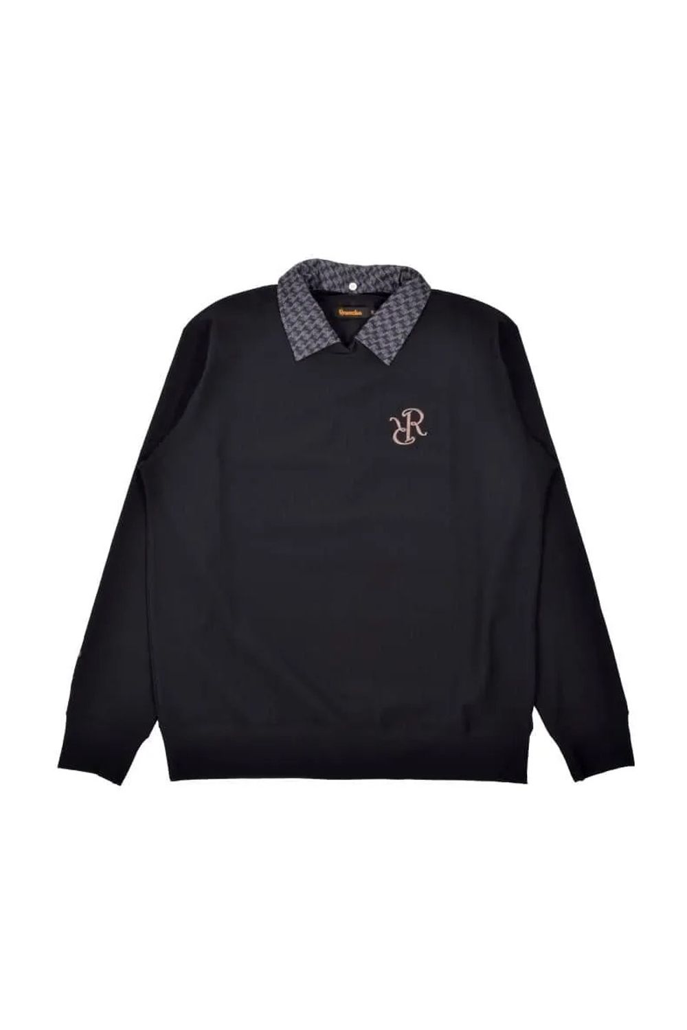 【26AW】 DETACHABLE COLLAR SWEAT / デタッチャブルカラースウェット (ブラック)*