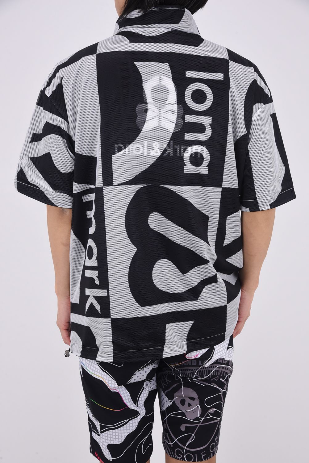 【2026SS 木村拓哉さん着用 VOL.4】 QUADRA AIR MESH 2-WAY PULLOVER / リバーシブル ショートスリーブプルオーバー (ブラック)